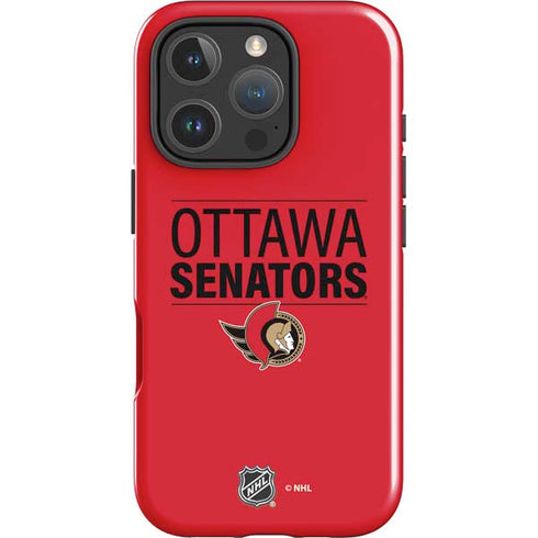 NHL Ottawa Senators Lineup iPhone 16 Pro Impact Case